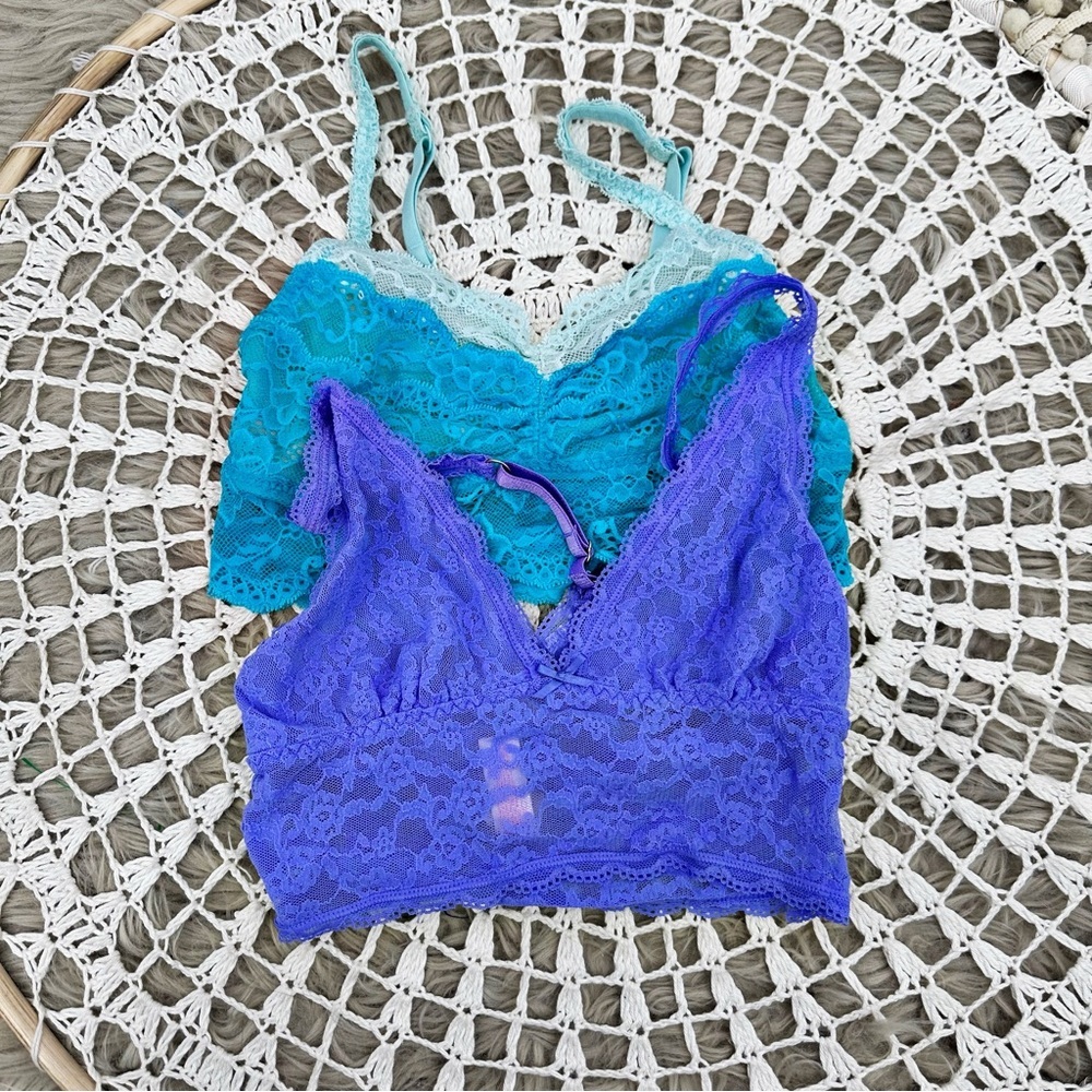Victoria’s Secret Bralette Bundle Size XS Lace Coquette